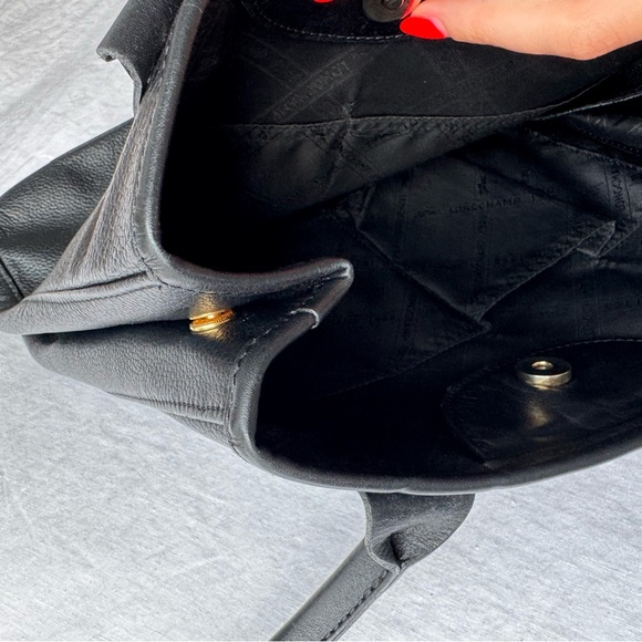 Longchamp Black Leather Tote - Picture 7 of 14